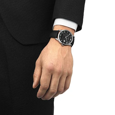 Tissot Luxury Powermatic 80 Automatic Black Dial T086.407.16.057.00