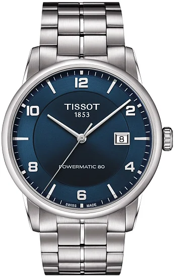 Tissot Luxury Powermatic 80 Automatic Blue Dial T0864071104700