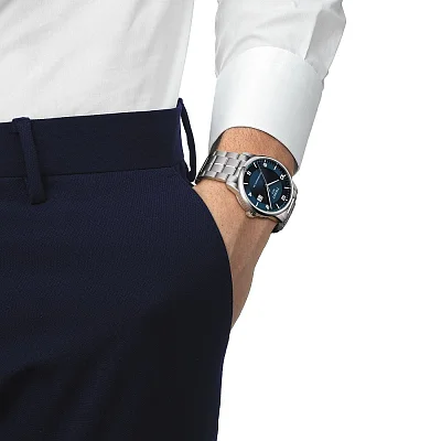 Tissot Luxury Powermatic 80 Automatic Blue Dial T086.407.11.047.00