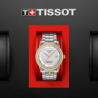 Tissot Luxury Powermatic 80 Automatic Diamonds COSC Chronometer T086.408.22.036.00