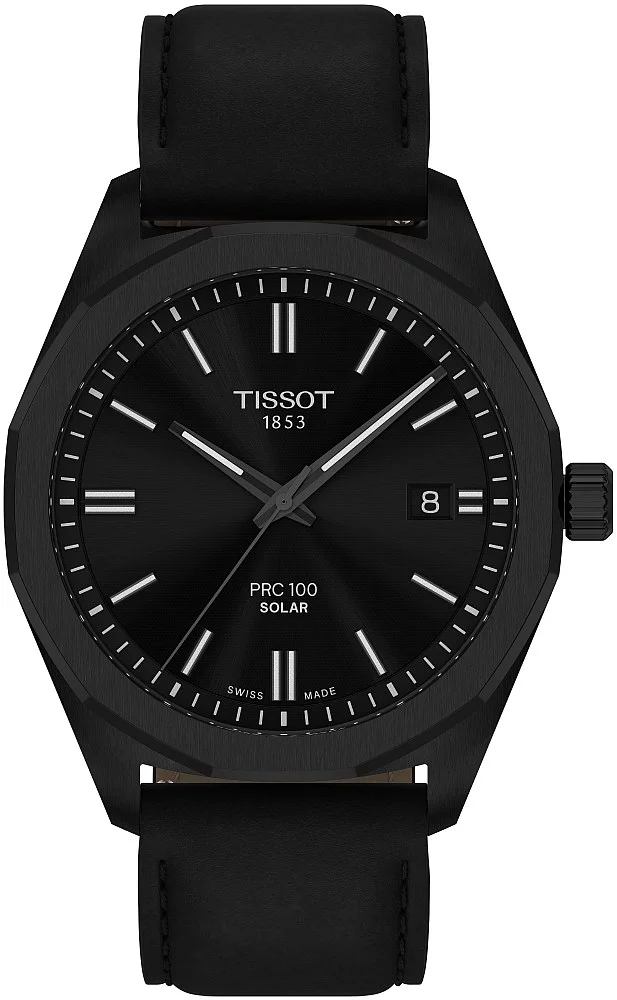 ✓ Tissot T151.422.36.051.00 ⌚ PRC 100 Solar 39mm Quartz Full