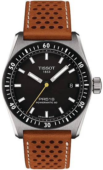 Tissot PR516 Powermatic 80 Black Dial T1494071605100