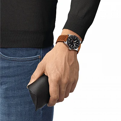 Tissot PR516 Powermatic 80 Black Dial T149.407.16.051.00