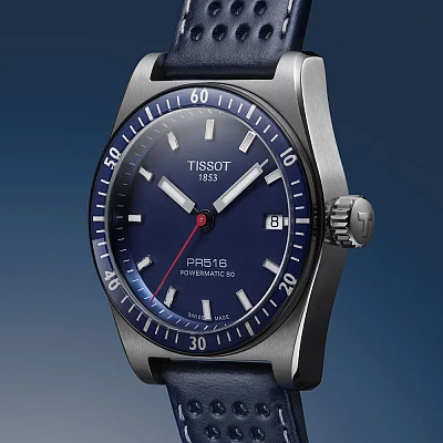 Tissot PR516 Powermatic 80 Blue Dial T149.407.16.041.00