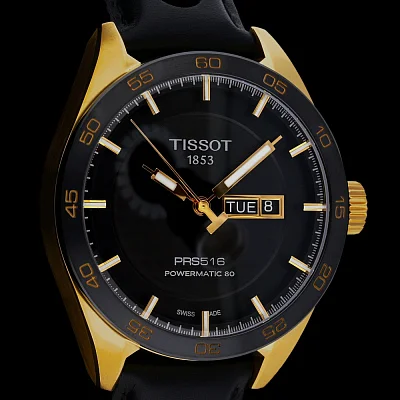 Tissot PRS 516 Powermatic 80 PVD T100.430.36.051.00