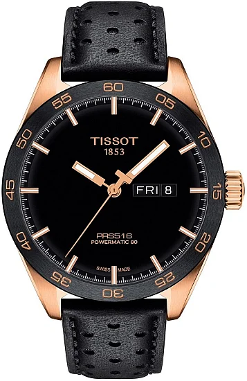 Tissot PRS 516 Powermatic 80 Rose Gold PVD T1004303605101