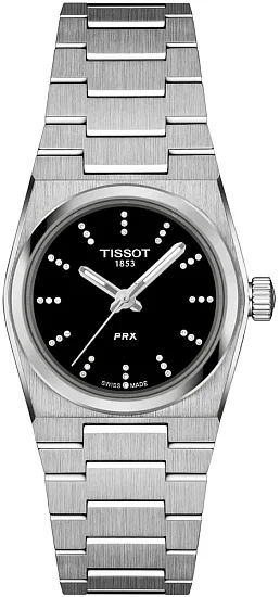 Tissot PRX 25 Mini Diamonds Black Dial T1370101105600