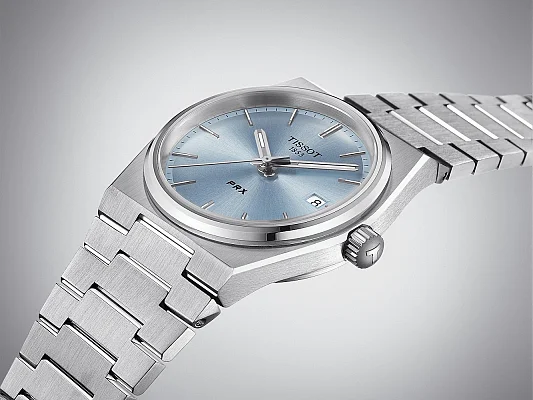 Tissot PRX 35 Ice Blue Dial T137.210.11.351.00