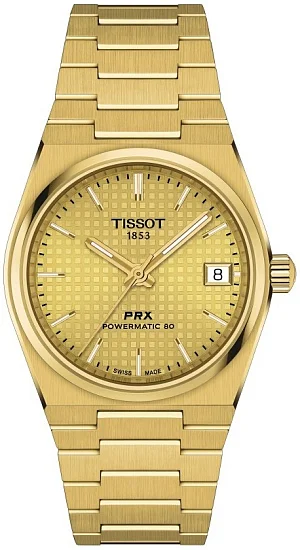 Tissot PRX 35 Powermatic 80 Full Gold PVD T1372073302100
