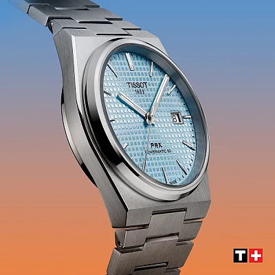 Tissot PRX 35 Powermatic 80 Ice Blue Dial T137.207.11.351.00