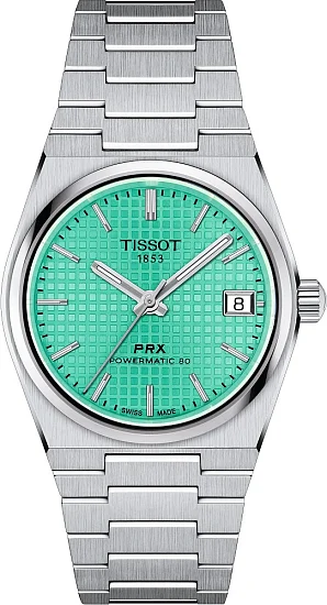 Tissot PRX 35 Powermatic 80 Mint Dial T1372071109101