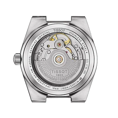 Tissot PRX 35 Powermatic 80 Silver Dial 18k Gold Bezel T931.207.41.031.01