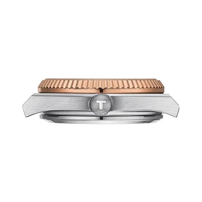 Tissot PRX 35 Powermatic 80 Silver Dial Diamonds 18k Gold Bezel T931.207.41.336.00