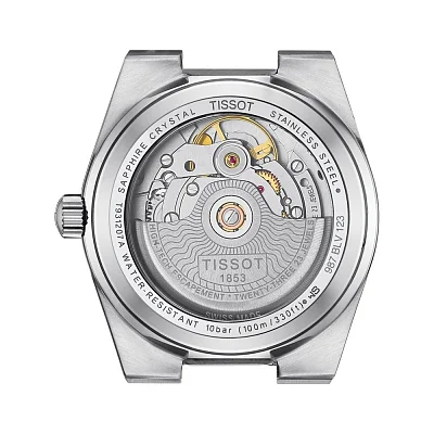 Tissot PRX 35 Powermatic 80 Silver Dial Diamonds 18k Gold Bezel T931.207.41.336.00
