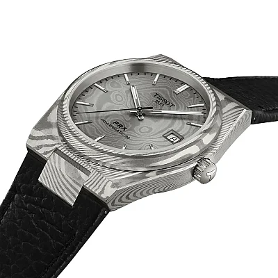 Tissot PRX 38 Powermatic 80 Damascus Steel T137.807.96.081.00