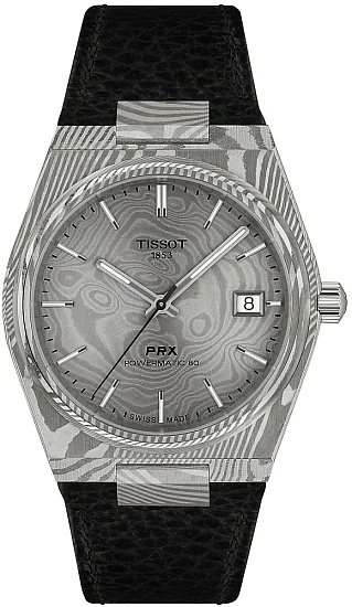 Tissot PRX 38 Powermatic 80 Damascus Steel T1378079608100