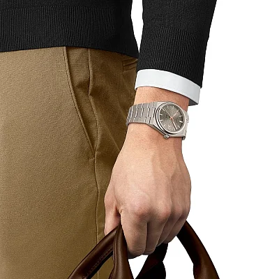 Tissot PRX 38 Powermatic 80 Titanium Grey Dial T137.807.44.061.00