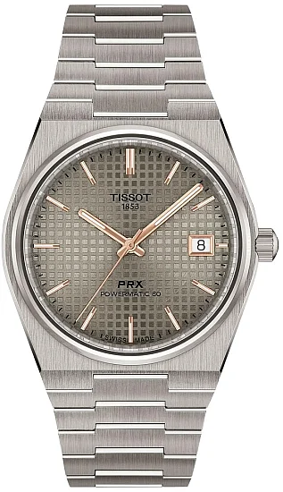 Tissot PRX 38 Powermatic 80 Titanium Grey Dial T1378074406100
