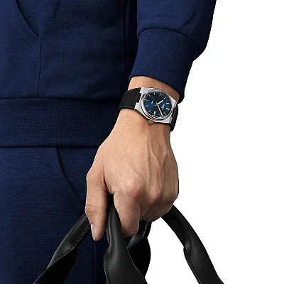 Tissot PRX 40 Blue Dial Black Strap T137.410.17.041.00