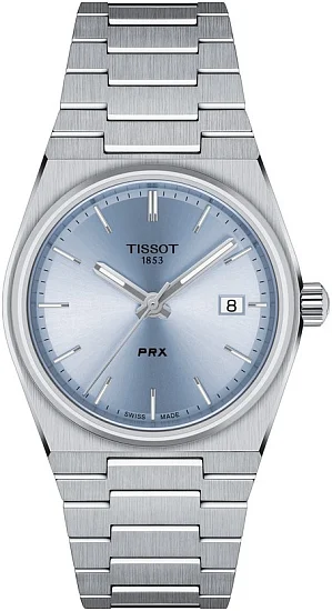 Tissot PRX 35 Ice Blue Dial T1372101135100