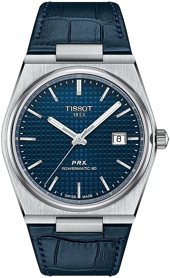 Tissot PRX 40 Powermatic 80 Blue Dial Blue Strap T1374071604100