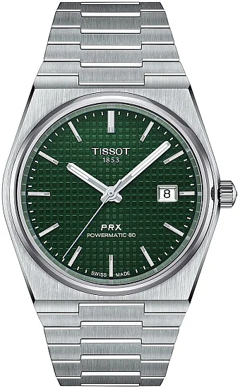 Tissot PRX 40 Powermatic 80 Green Dial T1374071109100