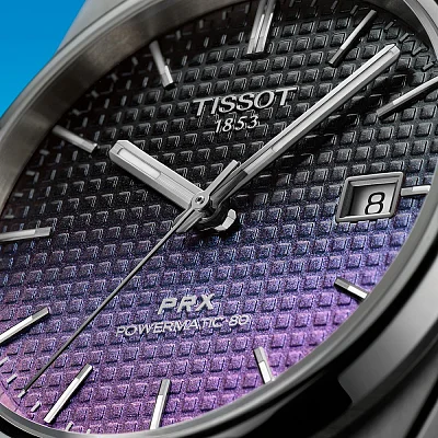 Tissot PRX 40 Powermatic 80 Chameleon Dark Blue Dial T137.407.11.051.01