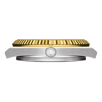 Tissot PRX 40 Powermatic 80 Silver Dial 18k Gold Bezel T931.407.41.031.01