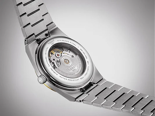 Tissot PRX 40 Powermatic 80 Silver Dial 18k Gold Bezel T931.407.41.031.01
