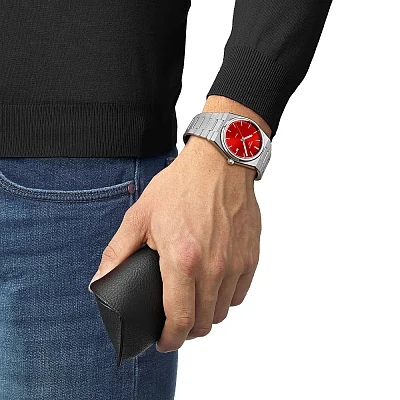 Tissot PRX 40 Red Dial T137.410.11.421.00