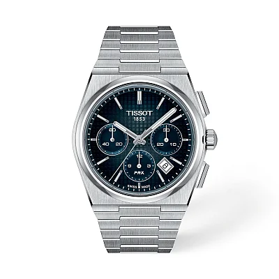 Tissot PRX 42 Automatic Chronograph Blue Dial A05 Valjoux T137.427.11.041.01