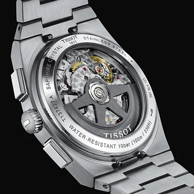 Tissot PRX 42 Automatic Chronograph Dark Blue Gradient Dial A05 Valjoux T137.427.11.041.01
