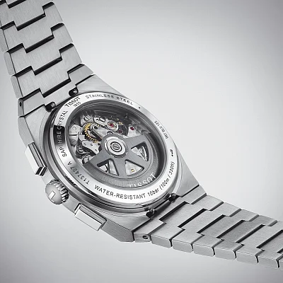 Tissot PRX 42 Automatic Chronograph Panda Dial A05 Valjoux T137.427.11.011.00