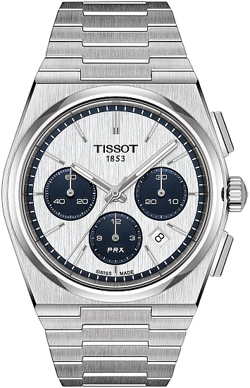 Tissot PRX 42 Automatic Chronograph Panda Dial A05 Valjoux T1374271101101