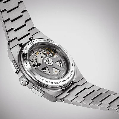 Tissot PRX 42 Automatic Chronograph Panda Dial A05 Valjoux T137.427.11.011.01