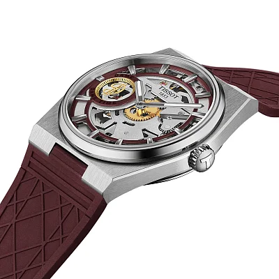 Tissot PRX 44 Mechanical Skeleton x Damian Lillard Special Edition Set T137.405.17.371.00