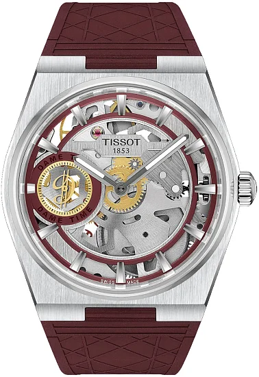 Tissot PRX 44 Mechanical Skeleton x Damian Lillard Special Edition Set T1374051737100