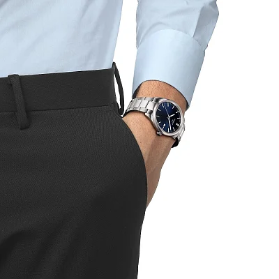 Tissot PR 100 Dark Blue Dial T150.410.11.041.00