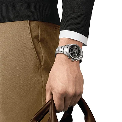 Tissot PR 100 Chrono Green Dial T150.417.11.091.00
