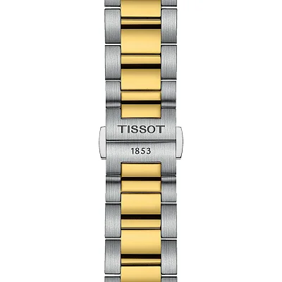 Tissot PR 100 Chrono Silver Dial Bicolor PVD T150.417.22.031.00