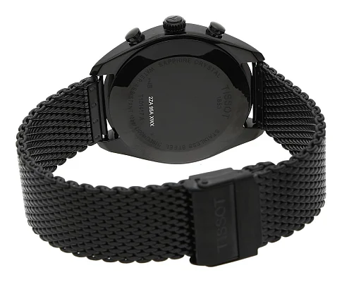 Tissot PR 100 Chrono Mesh Black PVD Rose Gold T101.417.23.061.00