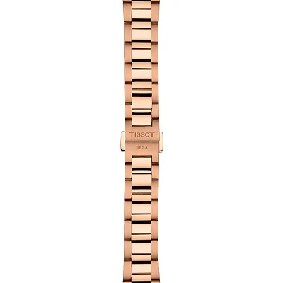 Tissot PR 100 Lady Brown Dial Rose Gold PVD T150.210.33.291.00