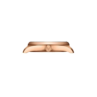 Tissot PR 100 Lady Brown Dial Rose Gold PVD T150.210.33.291.00