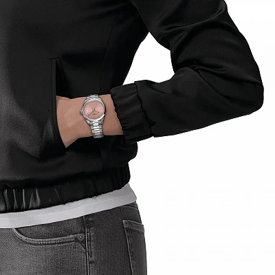 Tissot PR 100 Lady Pink Salmon Dial T150.210.11.331.00