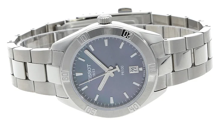 Tissot PR 100 Lady Sport Chic Dark Blue Pearl Dial T101.910.11.121.00