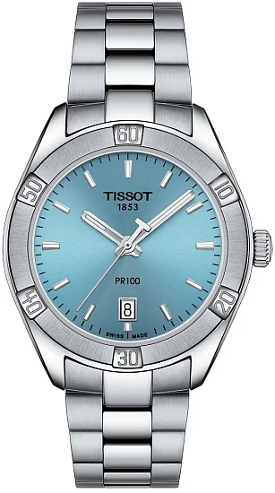 Tissot PR 100 Lady Sport Chic Ice Blue Dial T1019101135100