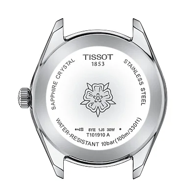 Tissot PR 100 Lady Sport Chic Silver Dial Diamonds T101.910.11.116.00