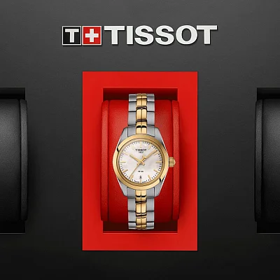 Tissot PR 100 Lady Yellow Gold PVD T101.010.22.111.00