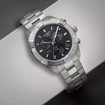Tissot PR 100 Sport Chrono Black Dial T101.617.11.051.00