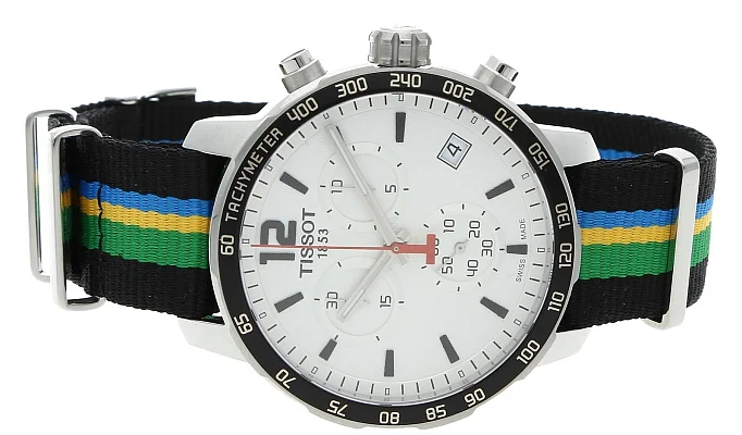 Tissot Quickster Chrono NATO Baku 2015 Special Edition T095.417.17.037.02